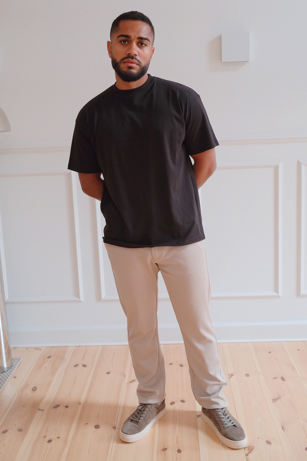 Boxy T-shirt - Zwart