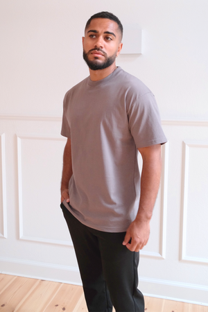 Heavy Boxfit Tee - Dark Grey