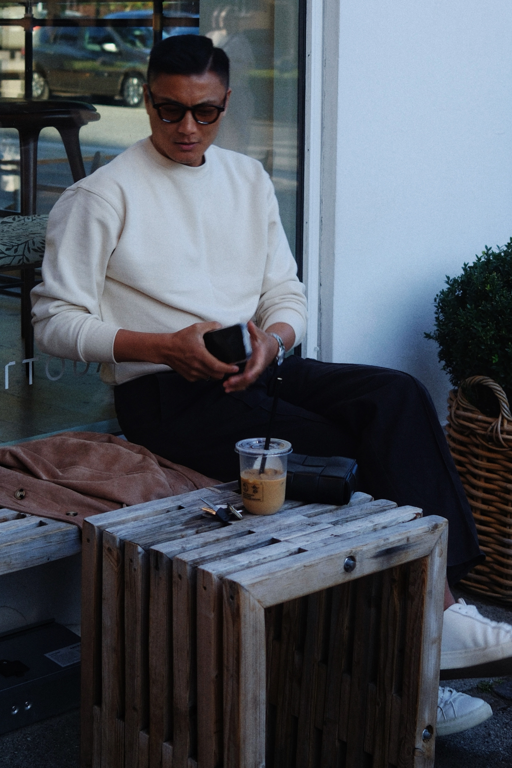 Zware Crewneck - Beige