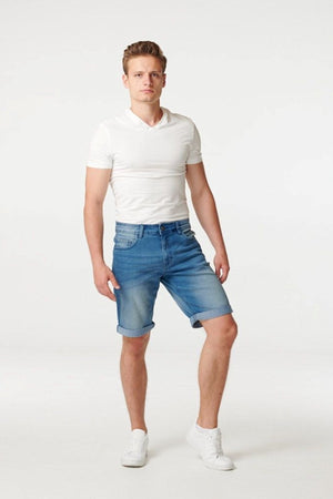 Denim shorts - blauw