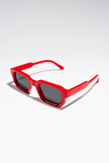 Izzy zonnebril - Rood/Zwart