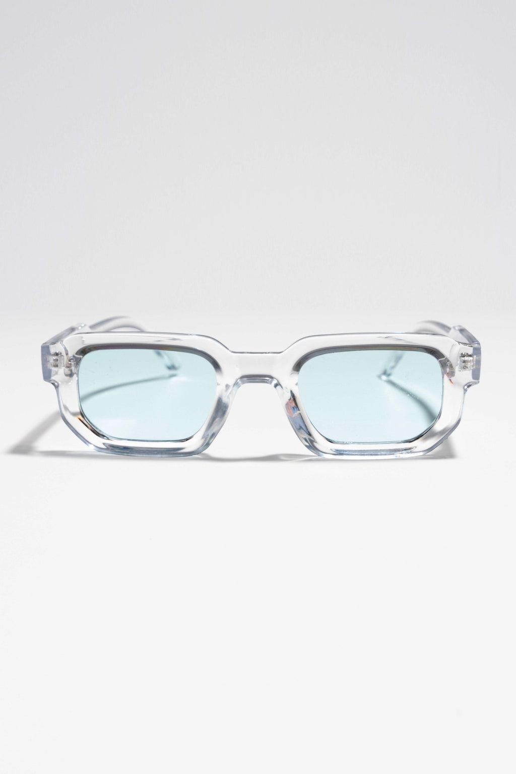 Izzy Sunglasses - Transparent/Blue