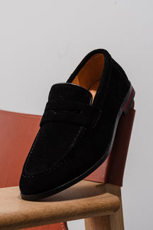 Loafers Suède - Zwart