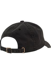 Low Profile Destroyed Cap - Black