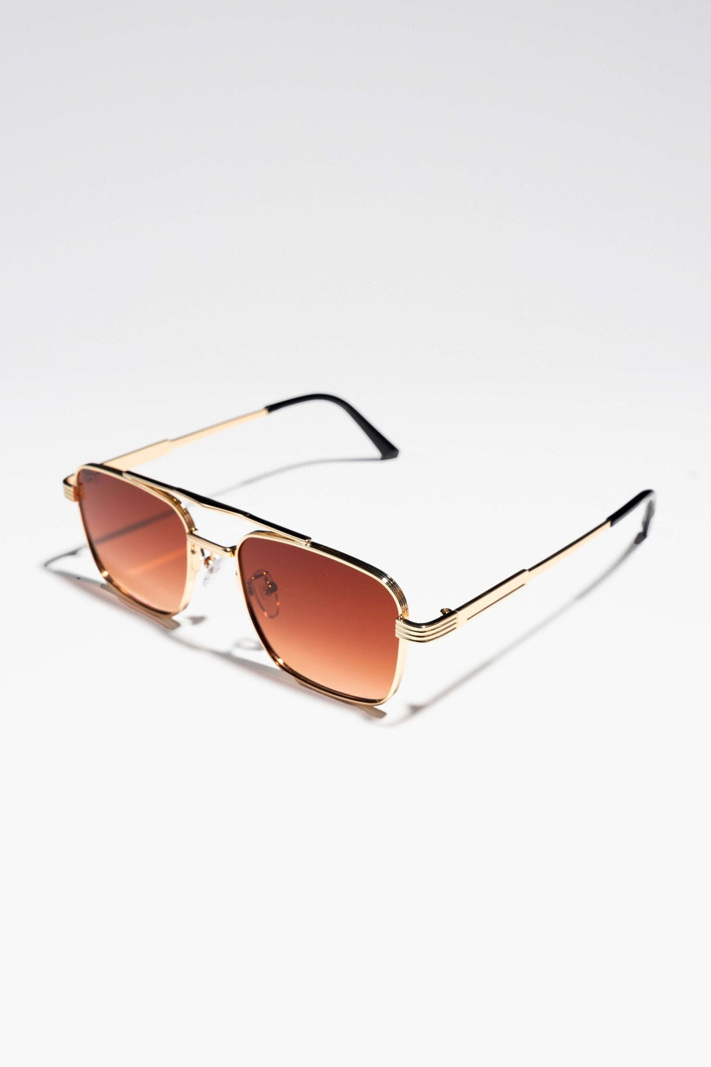 Mason Sunglasses - Gold/Brown