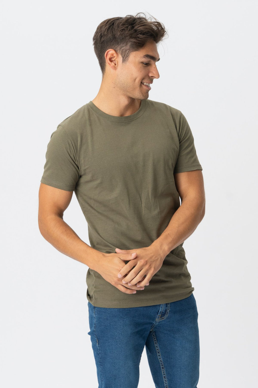 Muscle T -shirt - Army Green