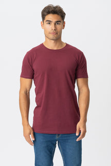 Muscle T -shirt - Bourgondië rood