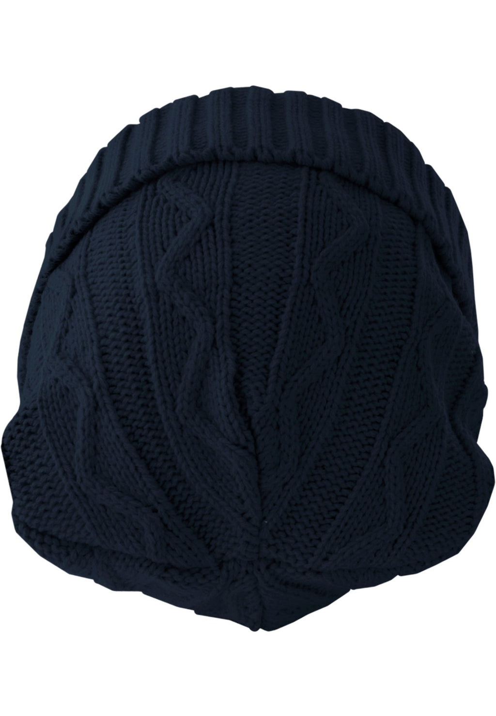 Volgende Beanie Kabelflap - Navy