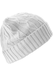 Volgende Beanie Kabelflap - Wit