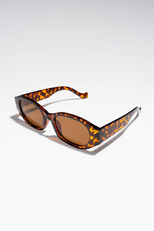 Nicola Sunglasses - Brown/Black - TeeShoppen Group™ - Accessories - TeeShoppen