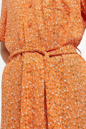 EMA Elise Shirt Dress - Autumn Sunset