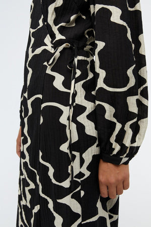 Vanja wrap kjole - sorteren