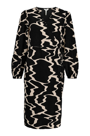 Vanja wrap kjole - sorteren