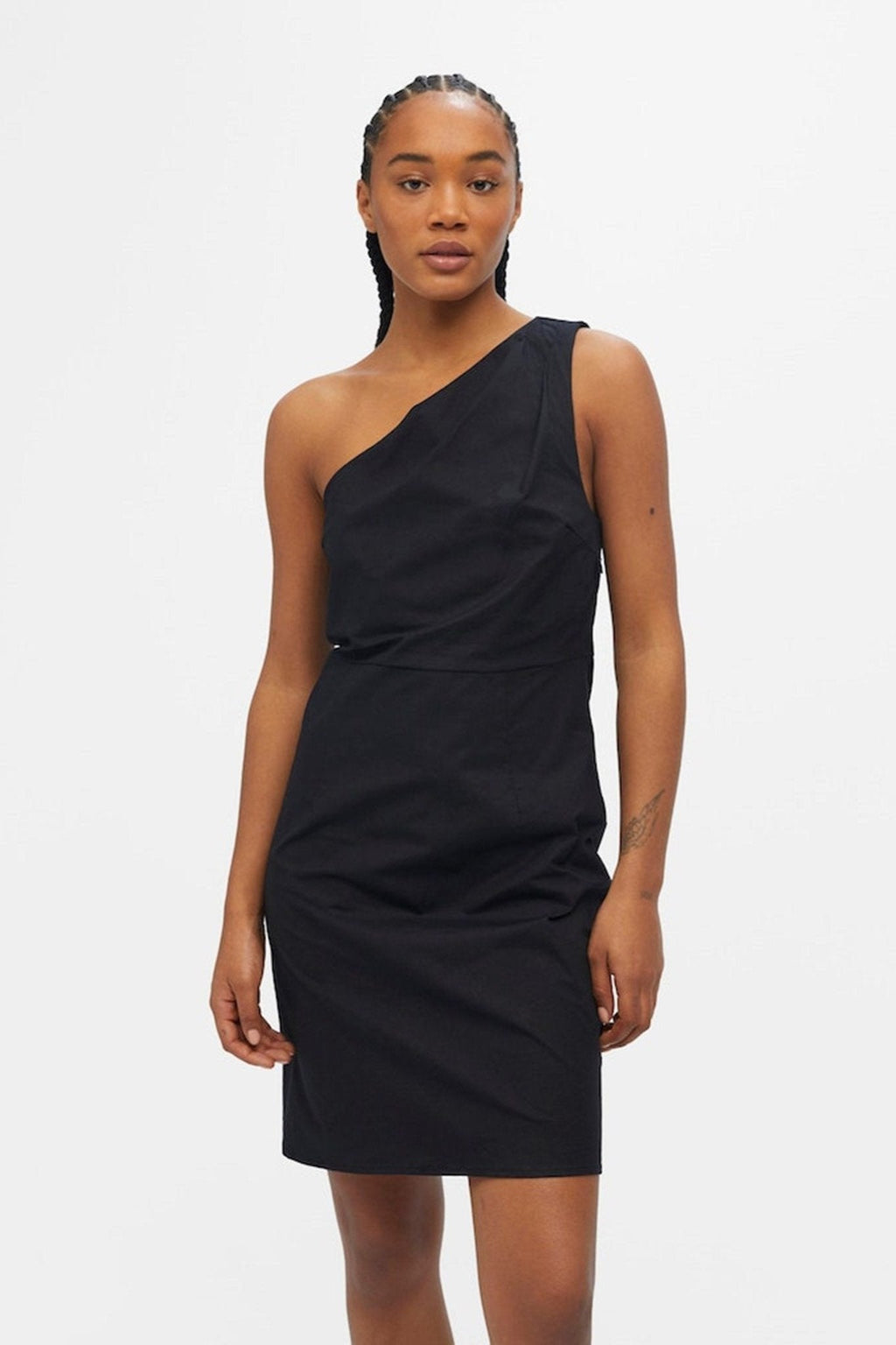 Olga Kort Kjole - Sort