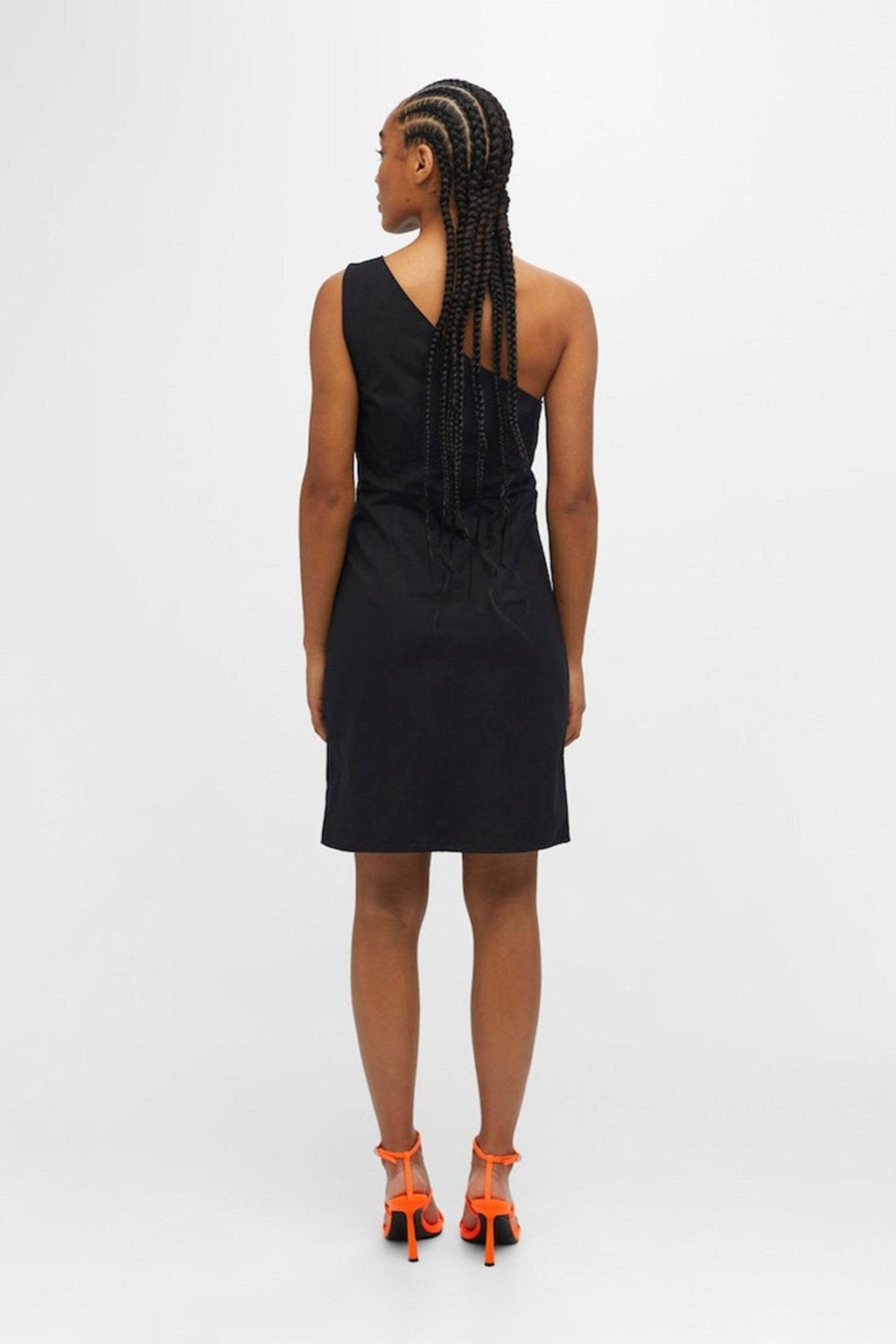 Olga Kort Kjole - Sort