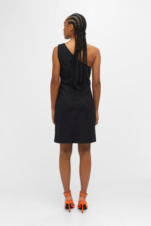 Olga Kort Kjole - Sort