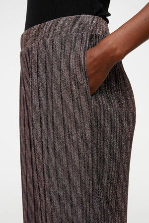 Lux High Taille Bukser - Sorteren