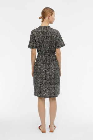 Seline midi kjole - sorteren