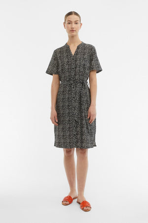 Seline midi kjole - sorteren