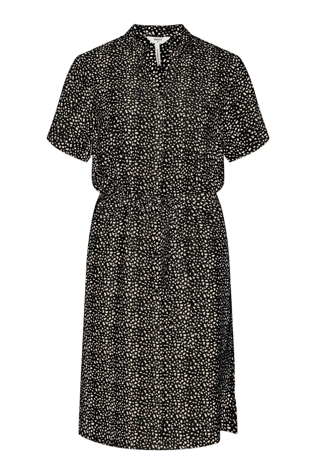 Seline midi kjole - sorteren