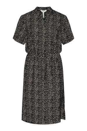 Seline midi kjole - sorteren