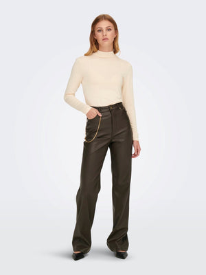 Camille-idina hoge taille Pants - Delicioso