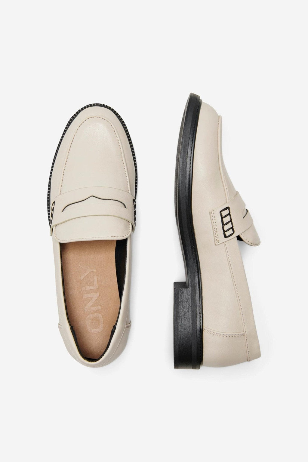 Lux Loafer Sko - White Smoke