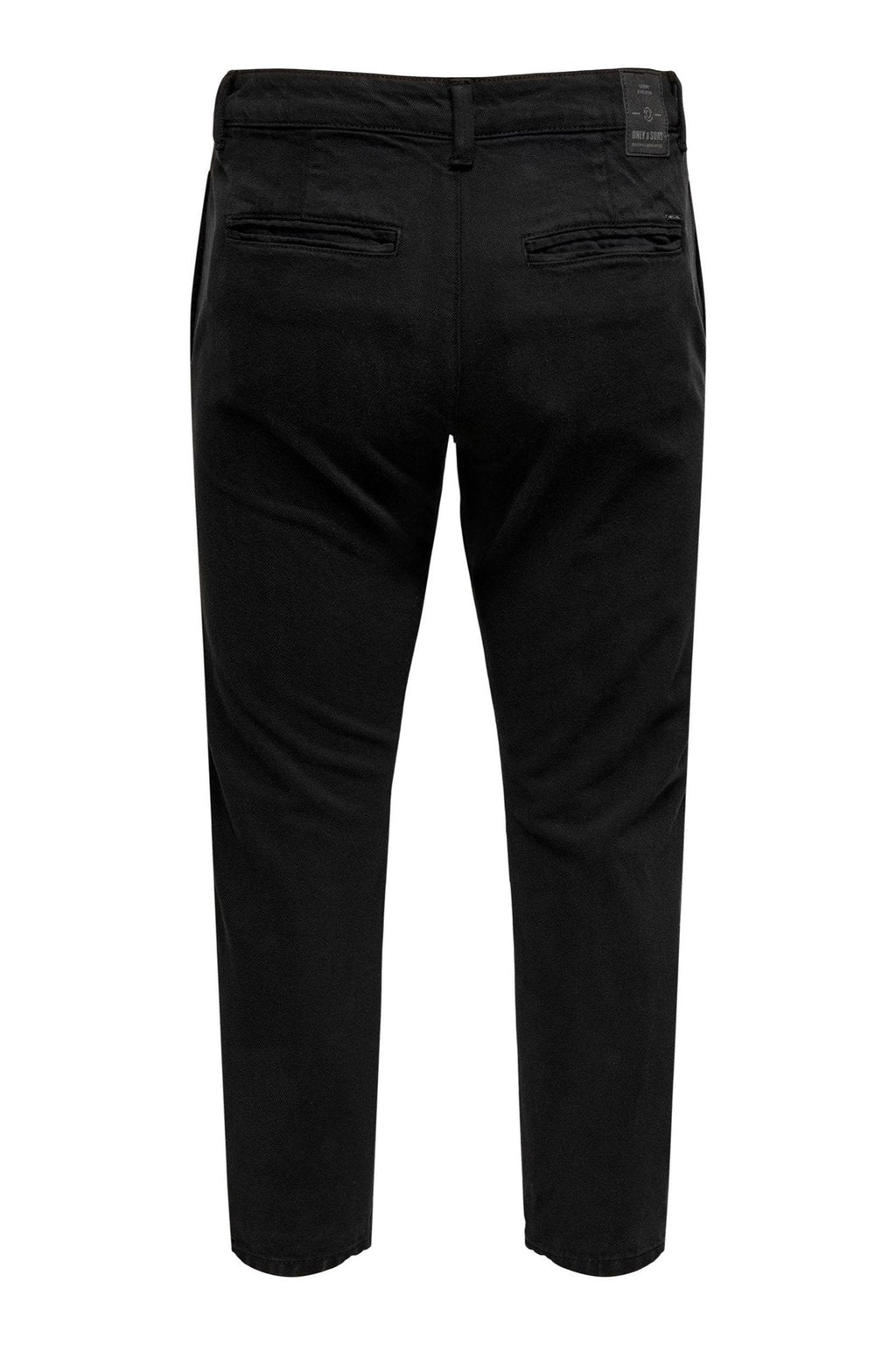 Avi Beam Chino Twill Pants - Zwart