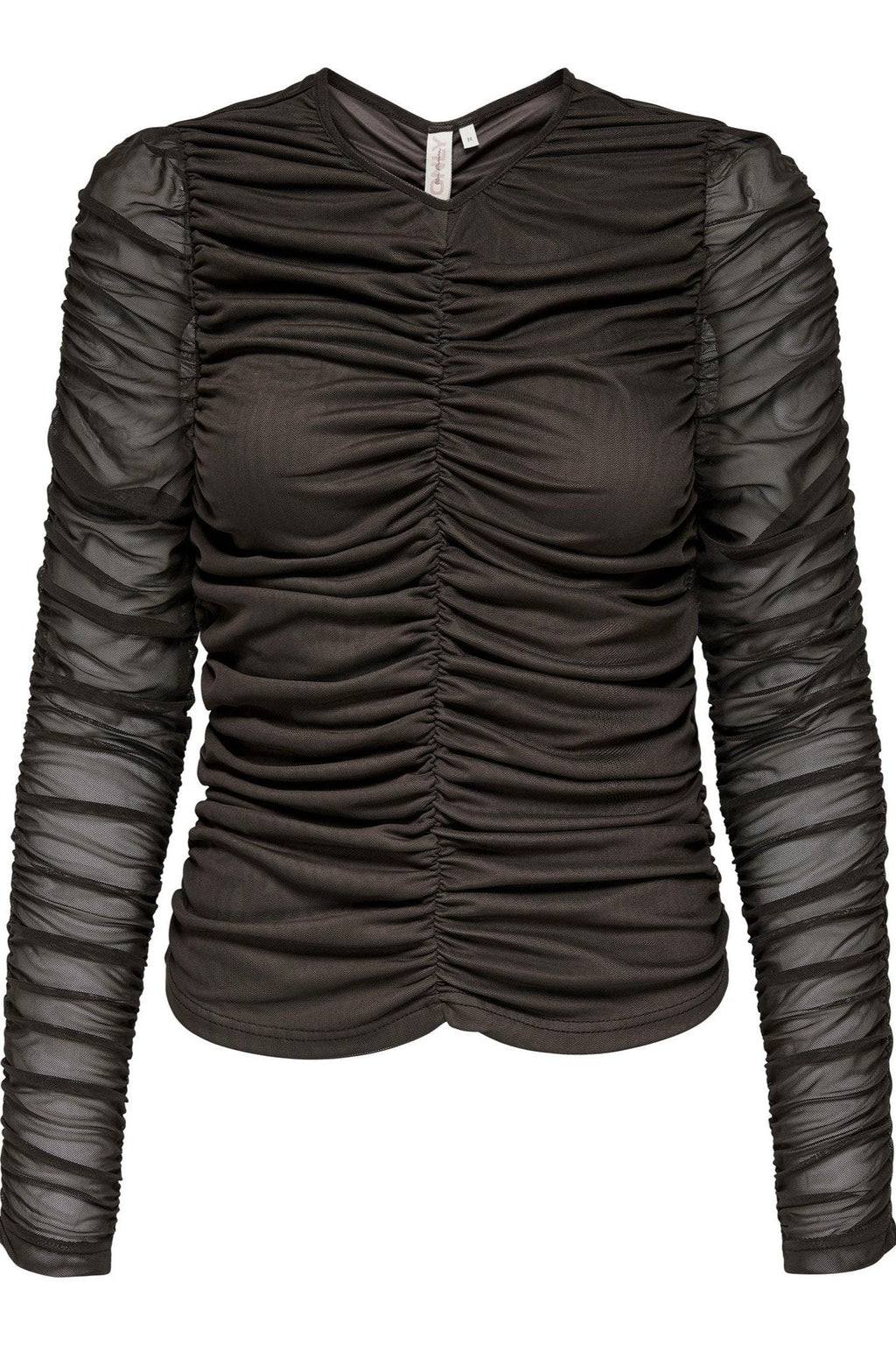 Liv Langærmet Bluse - Sorteren