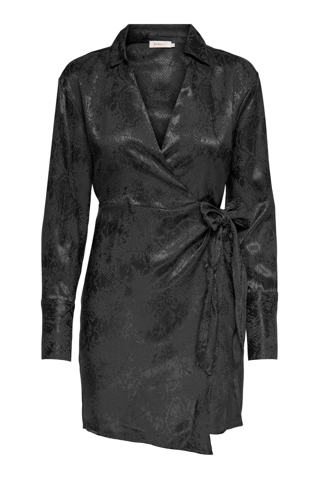 Alice Langærmet Mini Kjole - Sort