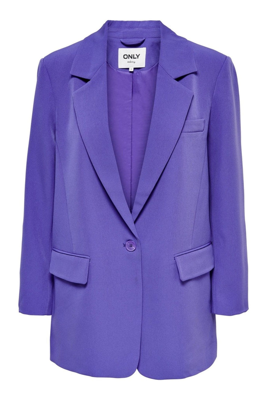 LANA -BERRE Oversized Blazer - diepblauw