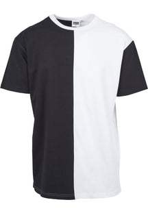 Oversize Harlequin Tee - zwart -wit