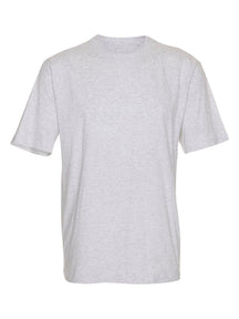 Oversized t -shirt - lichtgrijs melange