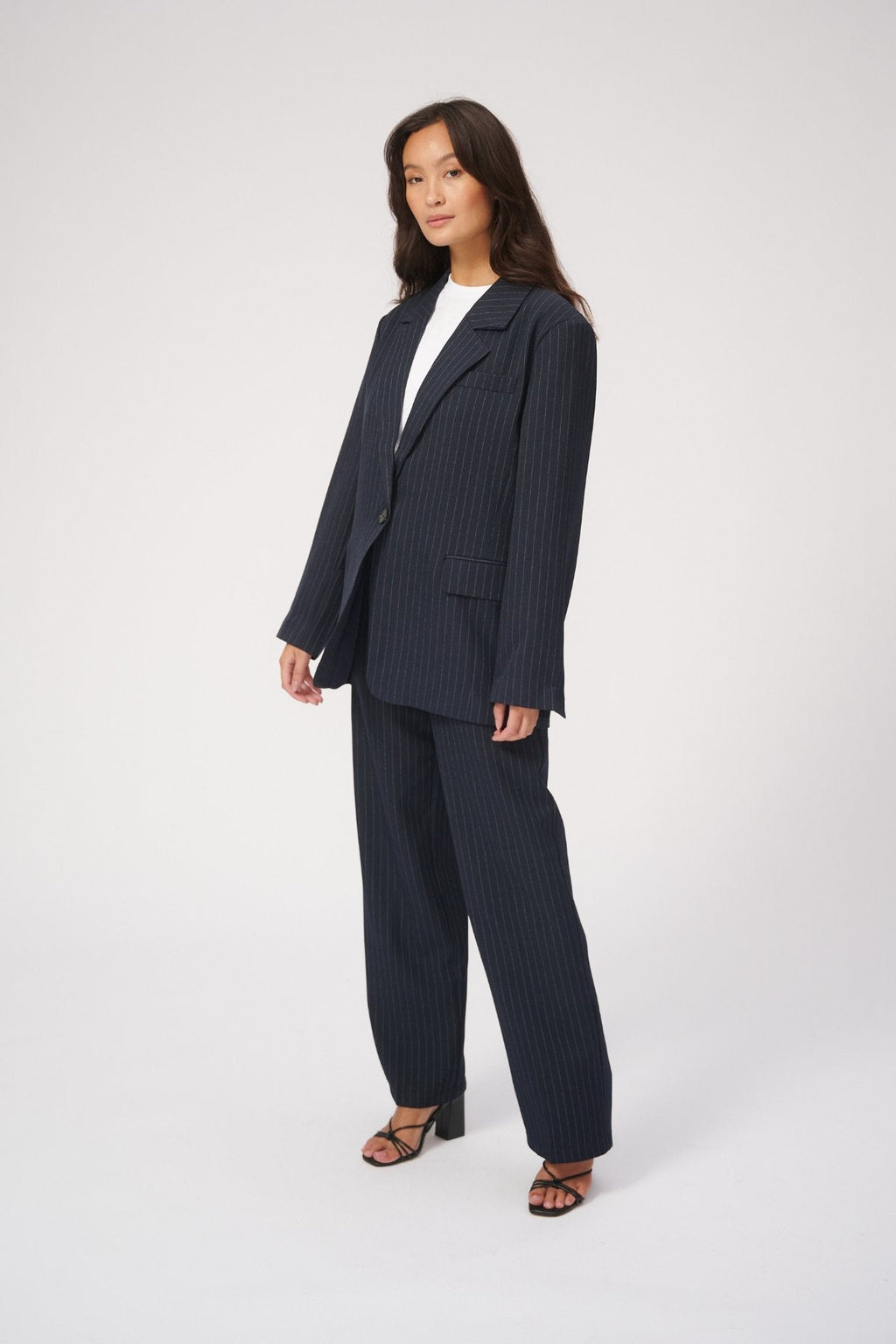 Oversized pak (Navy Pinstripe) - Pakketdeal