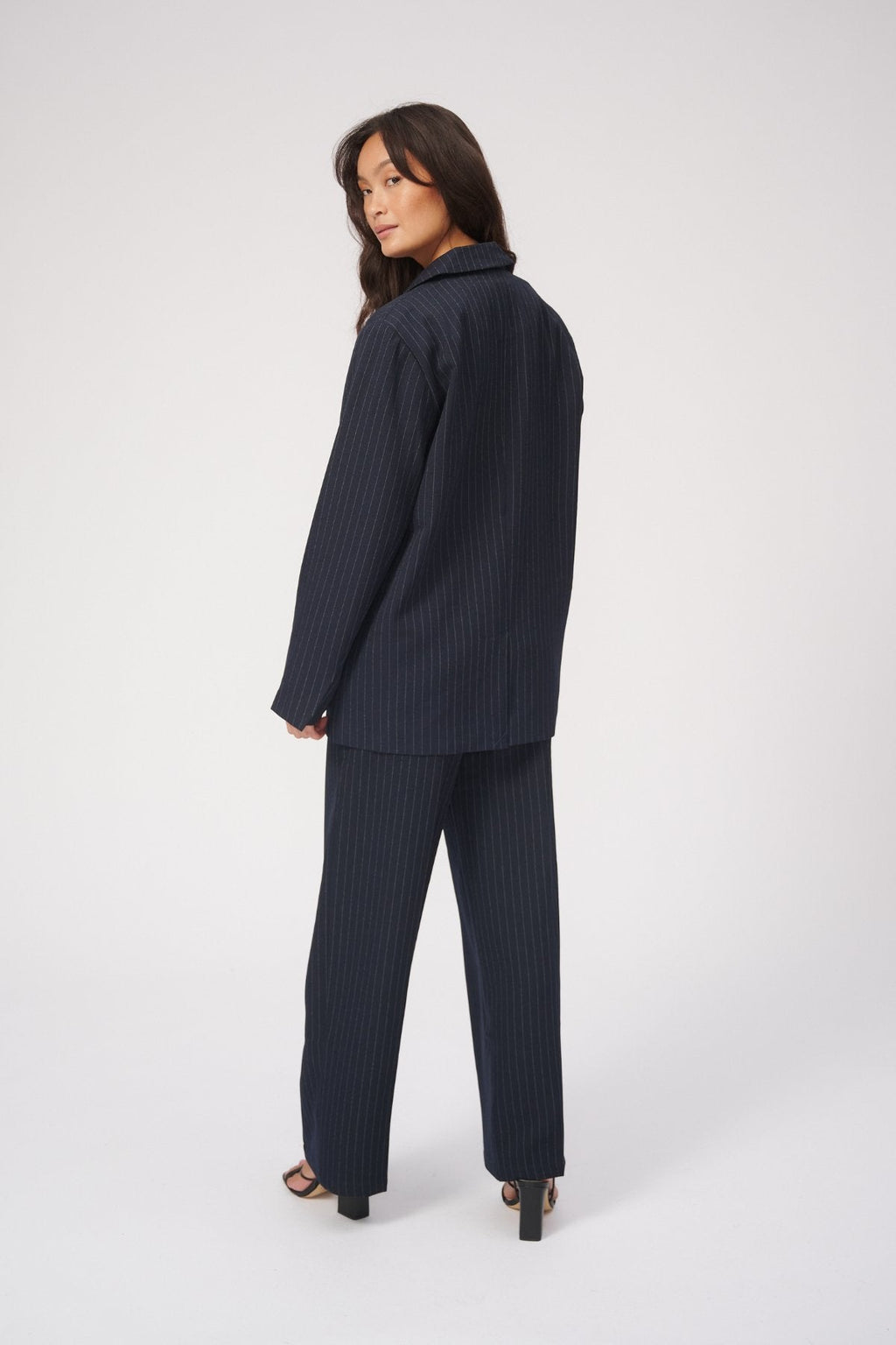 Oversized pak (Navy Pinstripe) - Pakketdeal