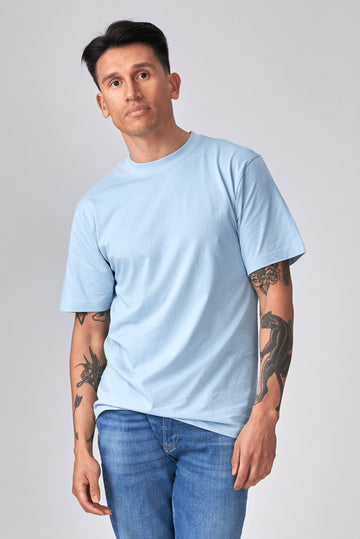 Oversized T-shirt - Light blue