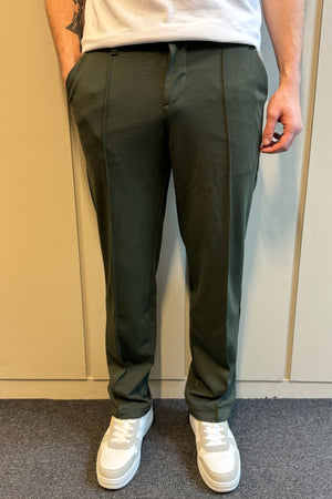 Performance Pants Loose Fit - Dark Olive - TeeShoppen Group™