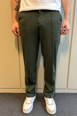 Performance Pants Loose Fit - Dark Olive