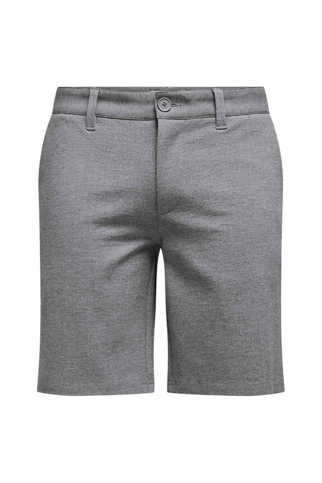Chino Shorts - Grijs gemêleerd