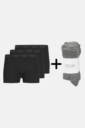 Performance Trunks (3-pack) & Performance Sokken (10 pcs) - Pakketdeal