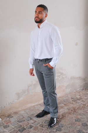 Performance Pants Wide - Gemêleerd grijs