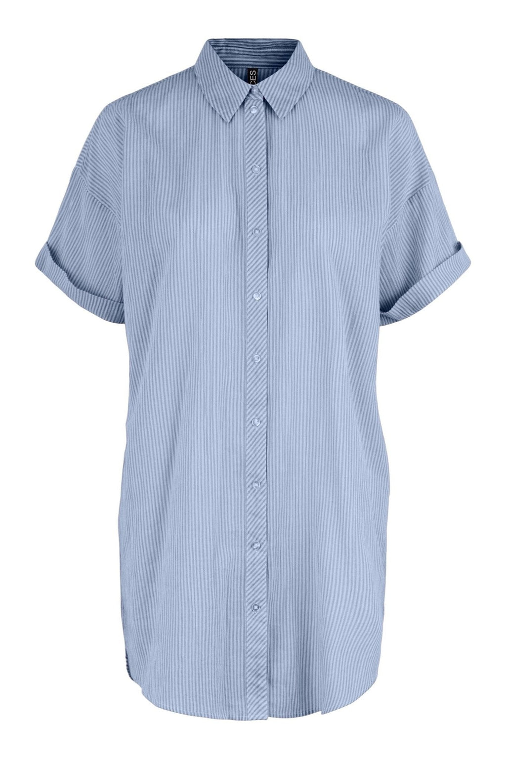 Terrra Lang Skjorte - Kentucky Blue