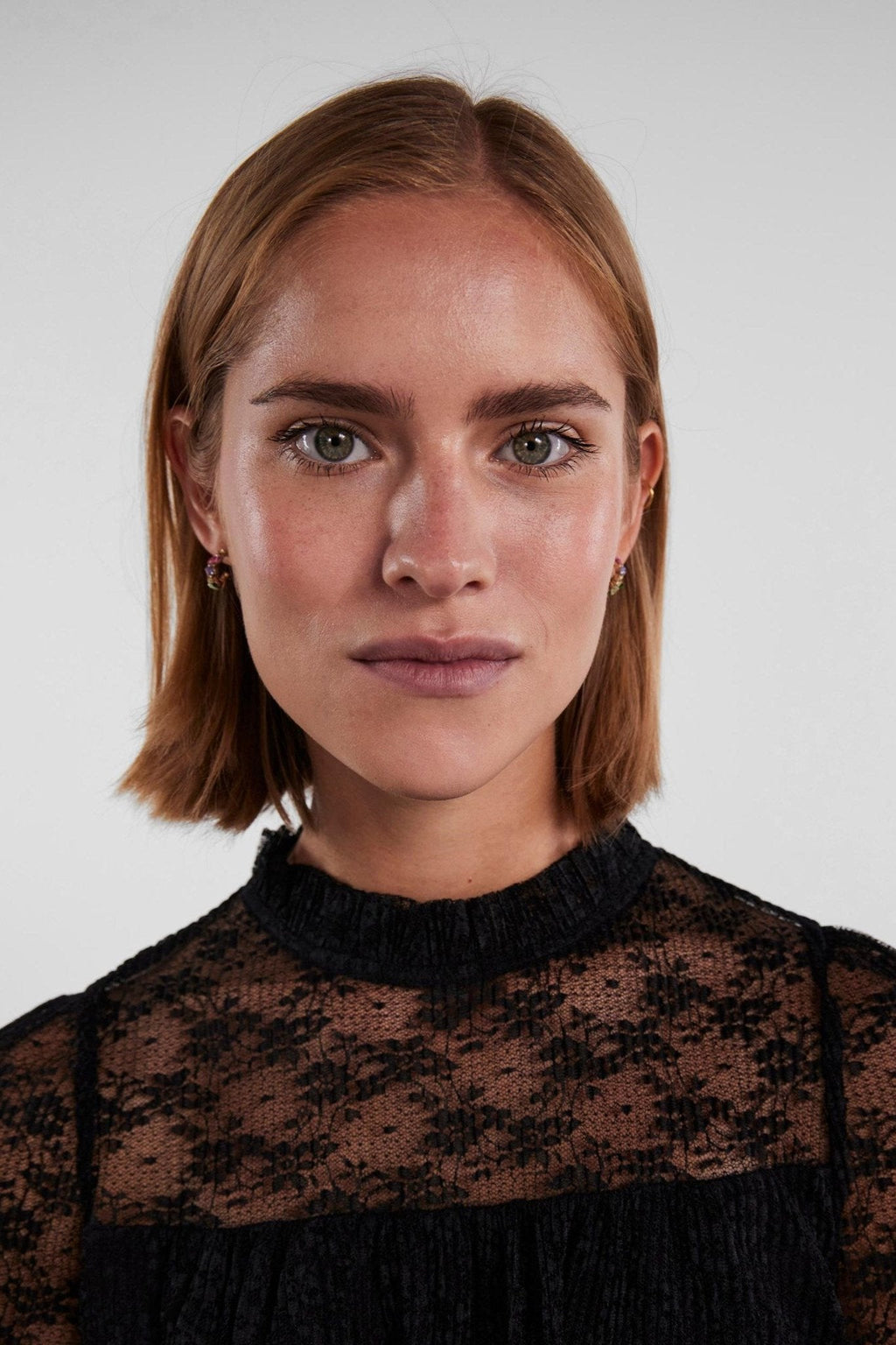 May Lace Maxi Kjole - Sort