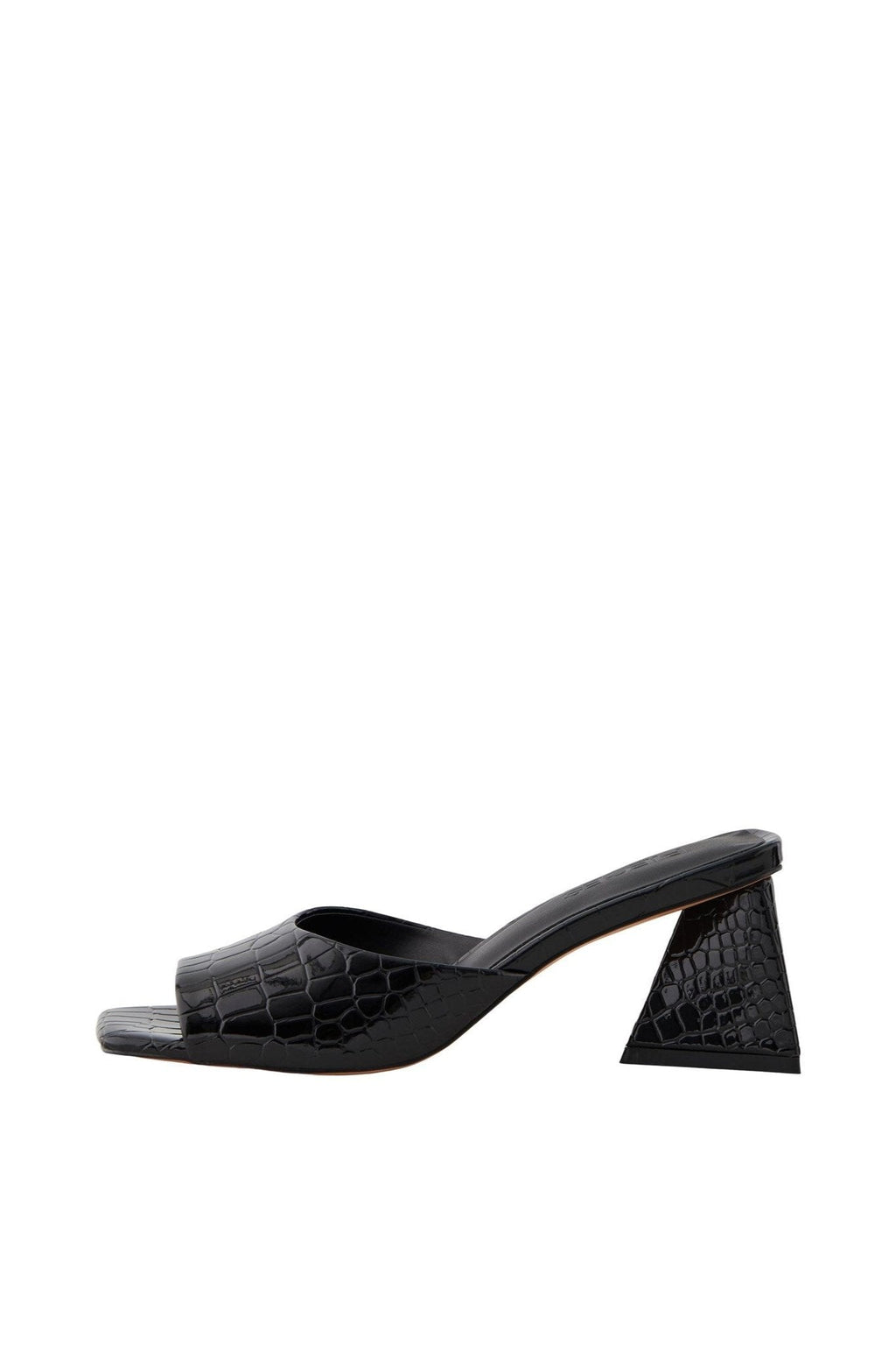 Anlise Croco Sandal - zwart