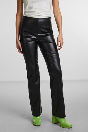 Molla High Waist Bukser - Sort