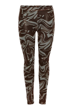 Simmo High Taille Leggings - Mustang