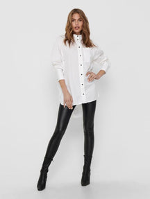 Selma lange mouwen shirt - wit