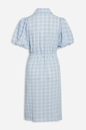 Meta -jurk - lichtblauw