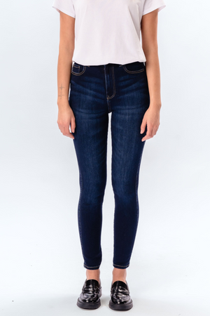 The Original Performance Skinny Jeans - Dark Blue Denim