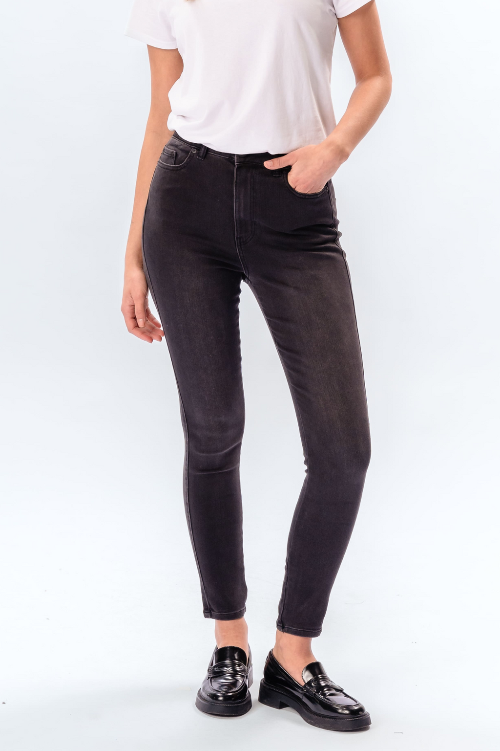 The Original Performance Skinny jeans - gewassen zwarte denim